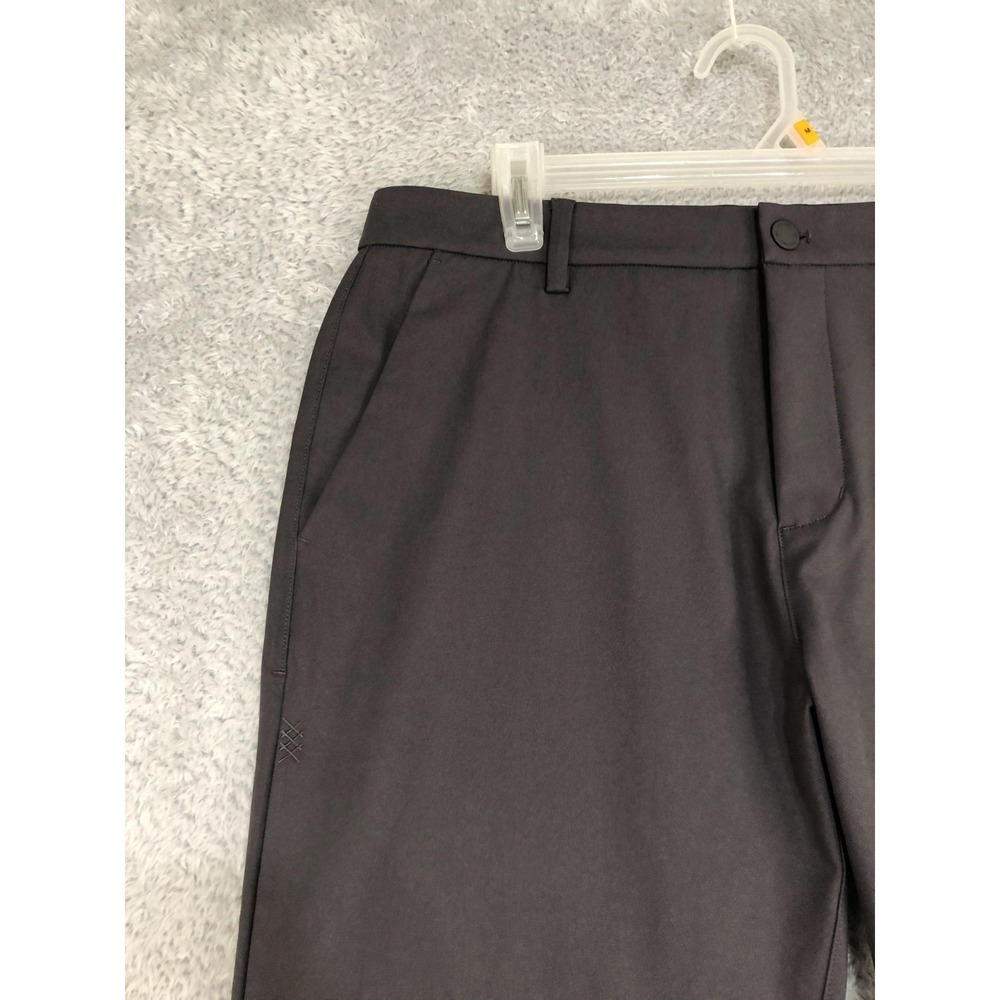 Rhone Gotham Pants Mens 34x26 Gray Slim Fit Performance - Picture 3 of 14